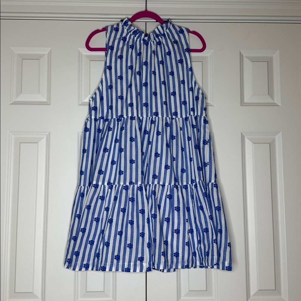 Beau & Ro Striped Floral Dress SzXL